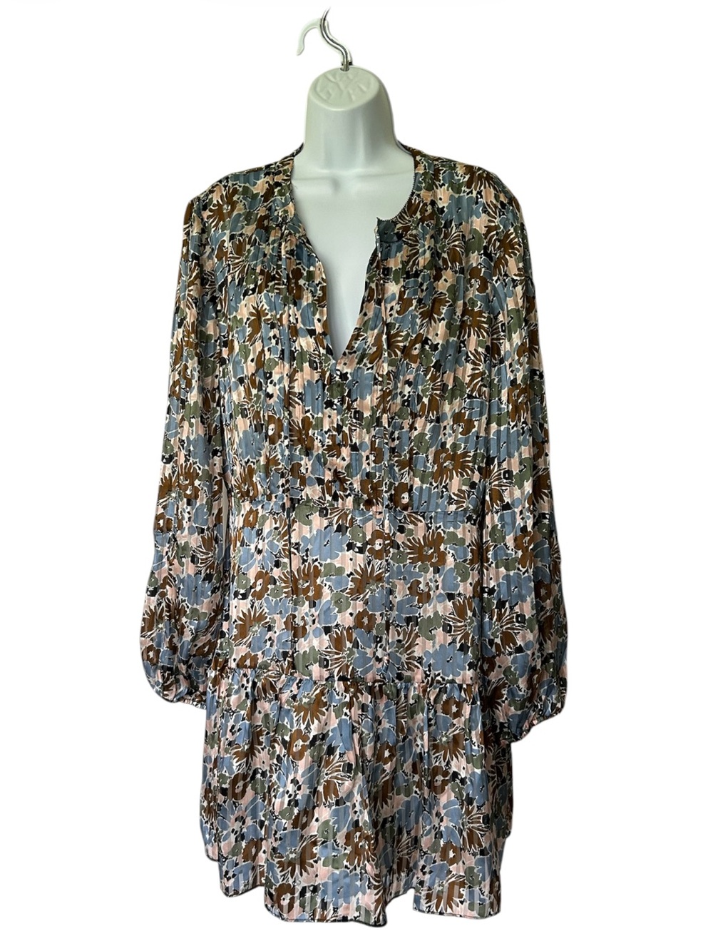 Veronica Beard Nyjah Silk Floral Mini Dress $698. Excellent Size 12 - Picture 3 of 11